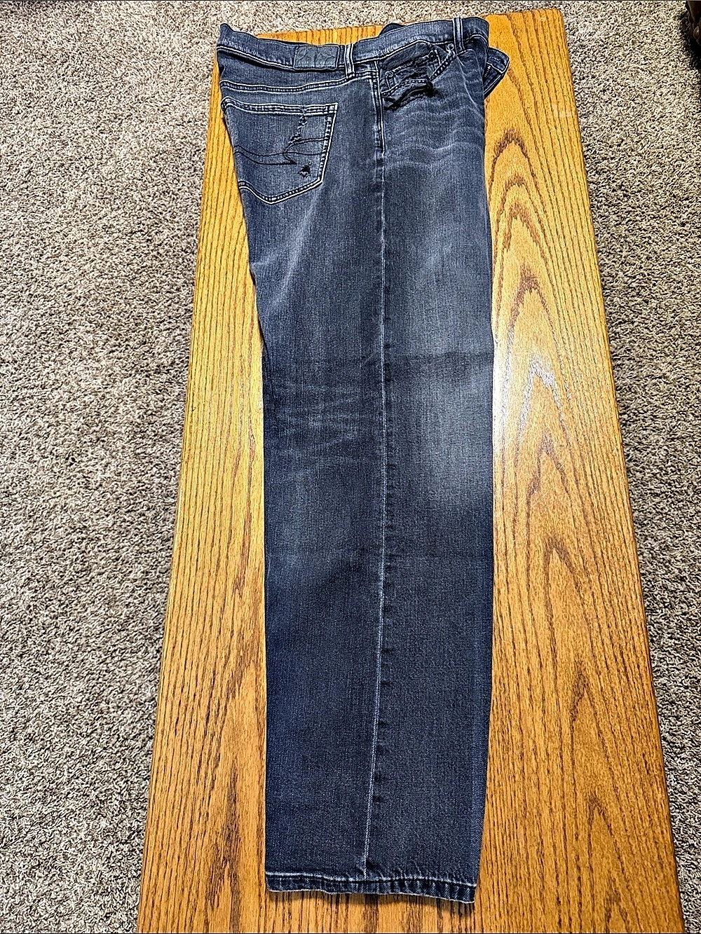 American Eagle Strigid Jeans Skinny Black Waist 10 Long